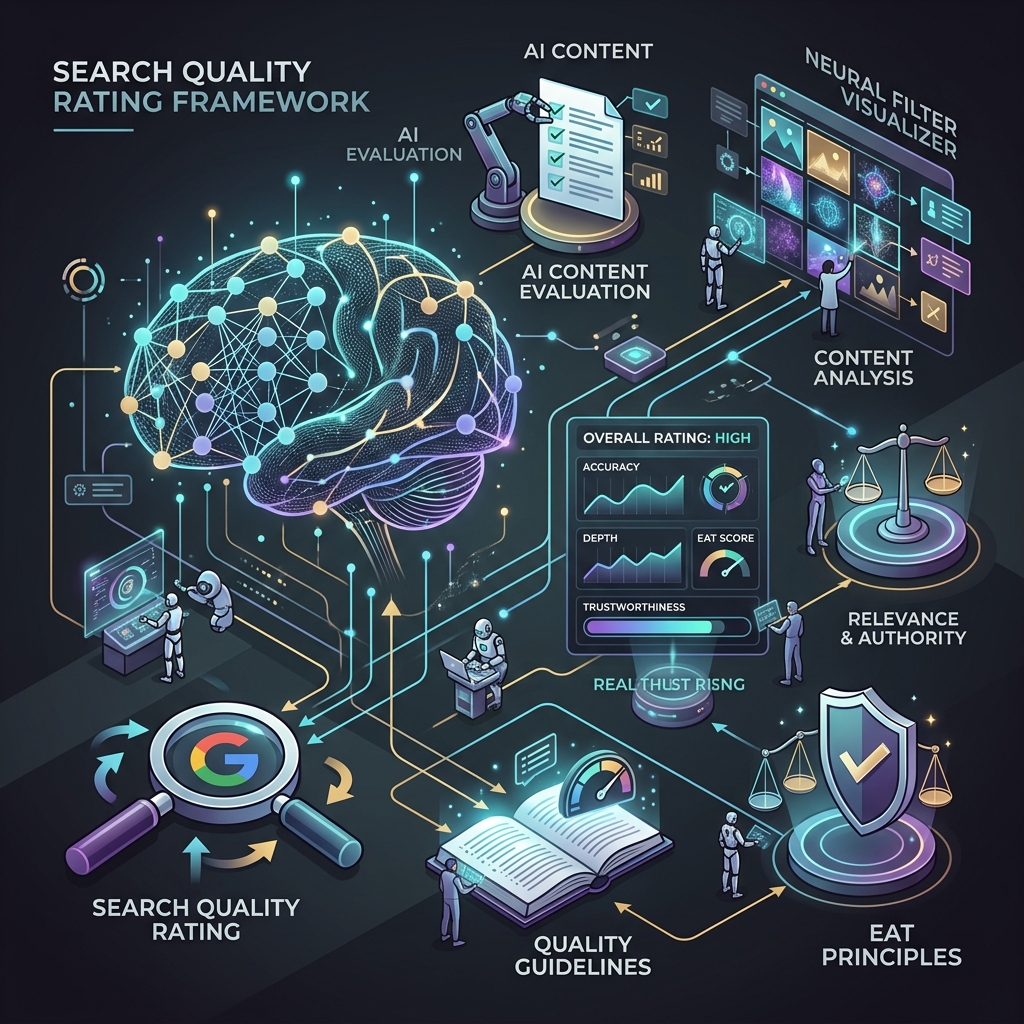 Google's September 2026 Search Quality Update: Synthetic Content & E-E-A-T Featured Graphic by HighSoftware99