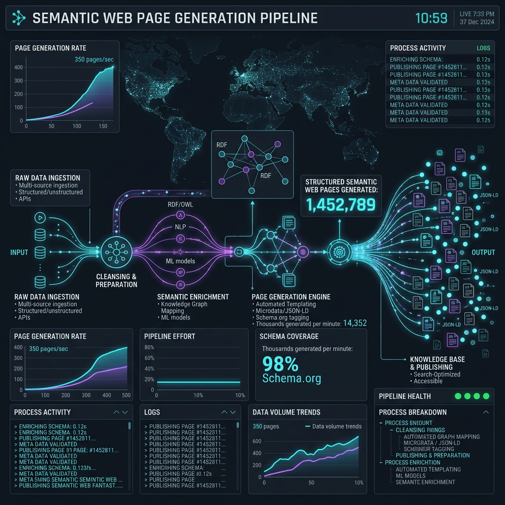 AI-Driven Programmatic SEO at Scale: Building 10,000+ Pages Without Penalties Featured Graphic by HighSoftware99